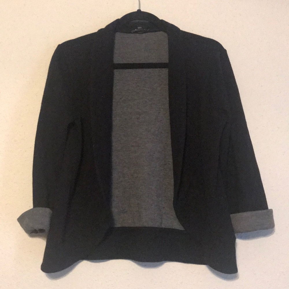 Cotton Blazer Cardigan